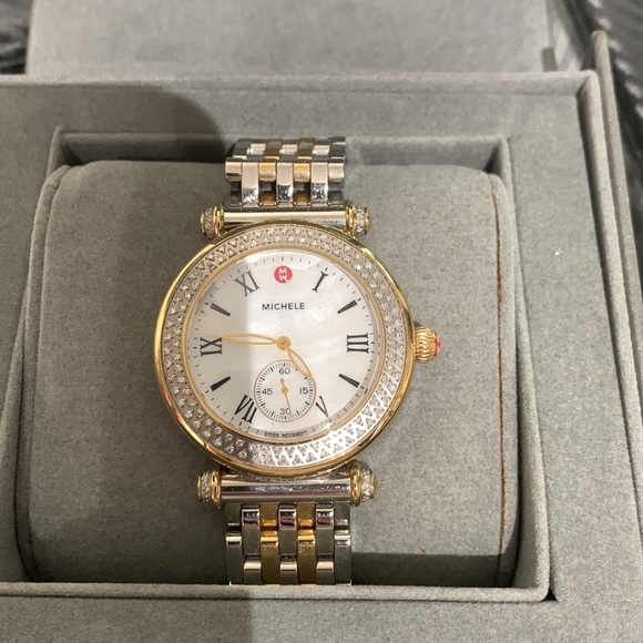 Michele two toned watch - Picture 2 of 6